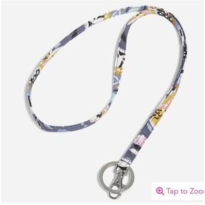 NWT Vera Bradley Factory Style Lanyard in Cotton